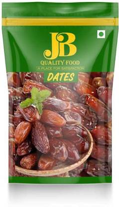 JB Quality Food Seeded Caliornia Dates | Pin Khajur | Arabian Date/ Dates