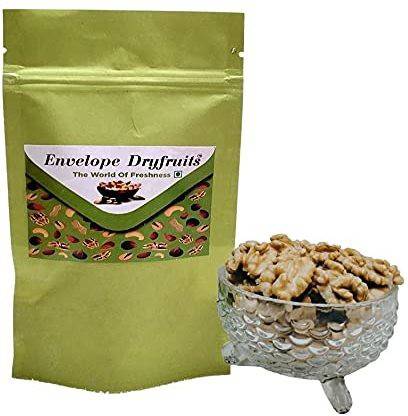 Envelope Dryfruits HIMACHALI PREMIUM WHITE AKHROT GIRI WALNUT KERNELS 1 KGS VACCUM PACK Walnuts