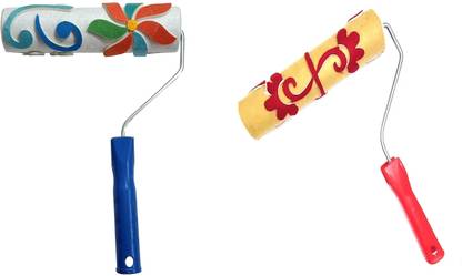 Preili's Flower Semi Colon Design Roller PP0170Flower Semicolon with Beautiful Roller Paint Roller