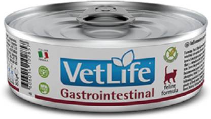 Farmina Vet Life Gastrointestinal Feline Cat Wet Food, 85 gm Fish 0.255 kg (3x0.09 kg) Wet Adult Cat Food