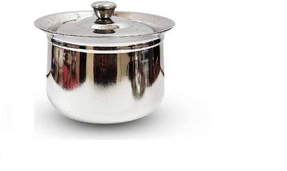 damurhu Roll over image to zoom in Stainless Steel Tableware Serving Dish/Serving Bowl Pot/Table Top -10-1000ml Capacity Pot 10 cm diameter 1 L capacity with Lid