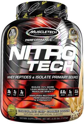 Muscletech Chocolate Chip Cookie Dough Protein Powder Whey Protein