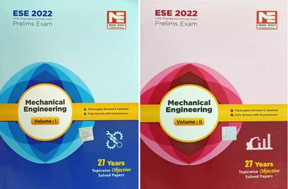 ESE 2020 : Preliminary Exam: Mechanical Engineering Objective Paper - Vol. 1 & 2 (Combo Of 2 Books)