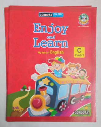 Cordova Enjoy And Learn My Book Of English Part 1 (C- For UKG Students)
