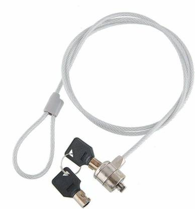 Nsinc Security Cable Lock for Notebook/Laptop Lock with Keys fits in All Kensington Slot Lock with Keys