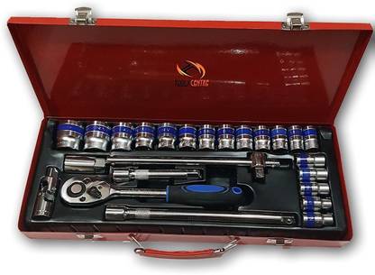 Tools Centre 1/2" Square Drive Repair Tool Kit, Garage Tool Kit. Socket Set