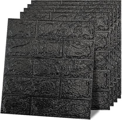 khushboo Enterprise 77 cm PE Foam Wall Stickers 3D Self Adhesive Self Adhesive Sticker