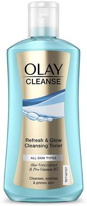 OLAY REFRESH & GLOW CLEANSING TONER Men & Women