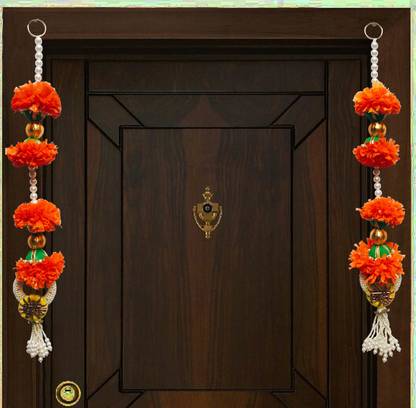 Buyent Enterprises side toran for door latest design shubh labh door hanging unique hanging toran for door fancy Main Door, Home Door, Dussehra Diwali, Navratri Occasion Decoration Toran