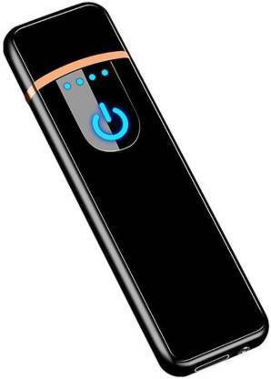 STROMBUCKS USB Charging Finger Touch Sensor electronic Lighter-BLACK Cigarette Lighter