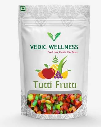 Vedik Wellness Mix Tutti Frutti Cherry (Multi Colour) premium packing Sprinkles