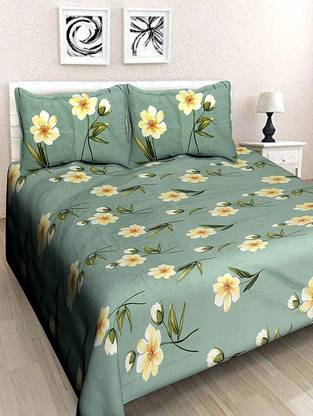 A Next Step Reversible Cotton Double Bed Cover