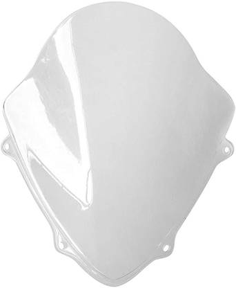 FK Racing design Suzuki Gixxer SF Visor/Windshield (Transparent) Bike Headlight Visor