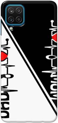RJELITE Back Cover for Samsung Galaxy M12, Samsung Galaxy A12 5G, Samsung Galaxy F12 5G, Samsung Galaxy F86
