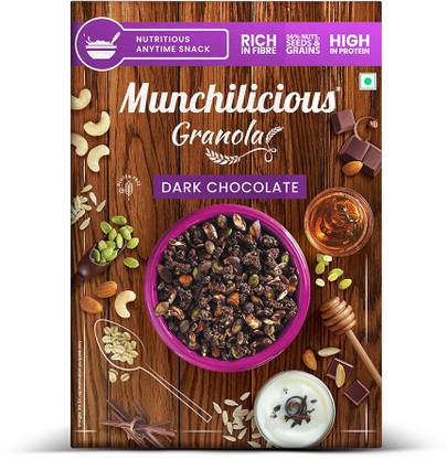 MUNCHILICIOUS Granola Dark chocolate Box