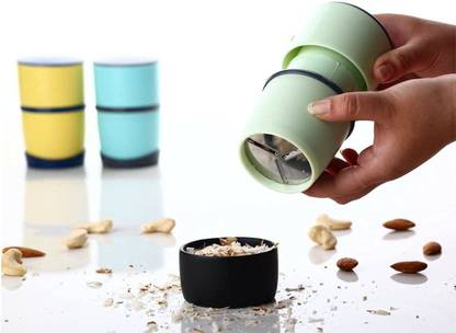 CUERARPO 3 In 1 Dry Fruit Cutter Fruit Grater & Slicer Coconut Grater & Slicer Fruit Chopper