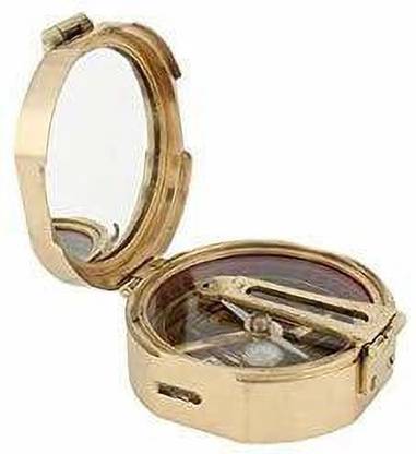 VISHAL Brunton Compass Brass Compass