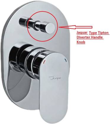 VicTac Premium Push Type Handle Knob , button assembly Suitable for JAQUAR Type Concealed Diverter Cartridge Faucet