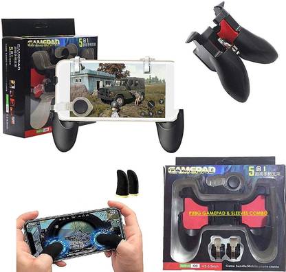 SANNO WORLD Gamepad Controller5 in 1 Trigger Joystick L1 R1 for Bgmi COD Other Shooting Game Gaming Accessory Kit