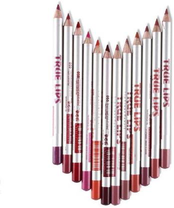 LILLYAMOR 12 color lipstick Ture matte lip liner combo pack of 12