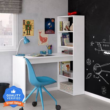 COMFOLD Corner Desk Engineered Wood Study Table