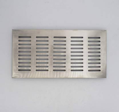 Rab KITCH JALI-29805 (Silver, Size:- 6" x 12") Externally Braced Roof Air Ventilator