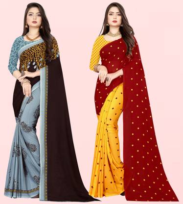 Printed Daily Wear Georgette Saree