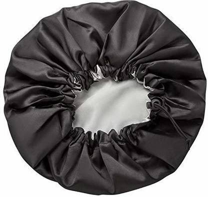 Maa shopping Handmade Fully Reversible Luxuries Pure Satin Hair Bonnet satin sleep cap (pack of 1)
