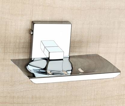 Unik Soap Dish Stand , Single Soap Dish Holder , Stainless Steel Anti Rust Corrosion-Free Single Dish-Bathroom Soap Holder