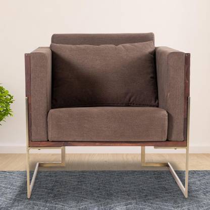 Orange Tree Emperor Sofa Collection | Sofa set for living Room Furniture Fabric 1 Seater  Sofa