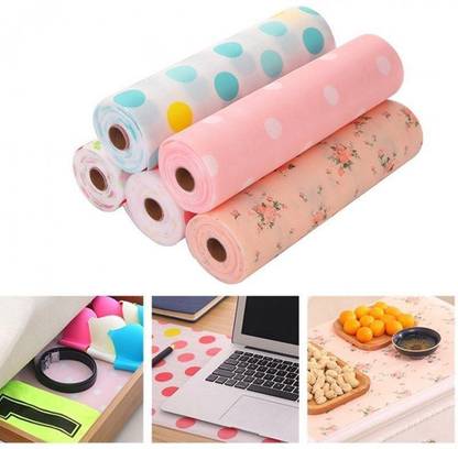 VHD Kitchen Sheets for Shelves Waterproof 45cm×300cm Cupboard mats roll for Wardrobe Anti Slip mat for Kitchen Cabinet Shelf Liners Sheet roll Anti Slip mats for Floor Platform Fridge Dining Table Indoor and Outdoor Rug Pad