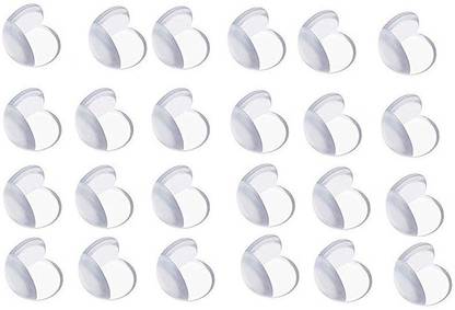 TAG ON Round Table Edge Protector Round Ball Shape- Clear, Pack of 1 (24PSc.)
