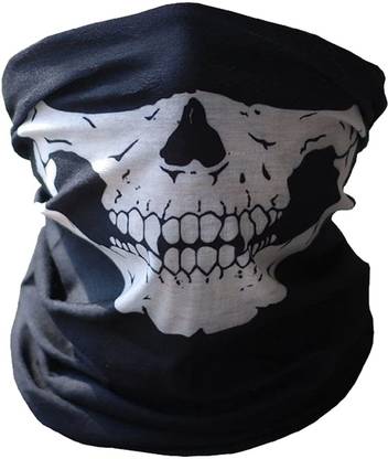 PINDIA Black Bike Face Mask for Men & Women