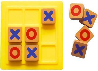 wonder digital Tic Tac Toe Educational Board Game Brain Teaser for Kids Educational Board Strategy & War Board Game