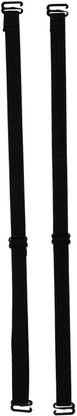 PIBU Fabric Bra Straps  (Black, Pack of 1)