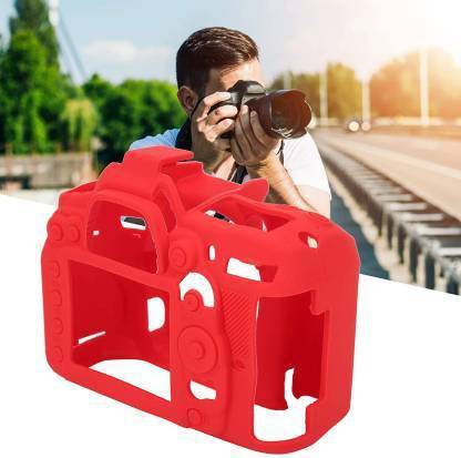 Pekkadillo dienblad Telemacos DIGICLIMBER D7000 for nikon camera silicone protective case cover  Professional Silicone Rubber Camera Case Cover Detachable Protective for  D7000 - Camera Bag (Red) Camera Bag (Red) Camera Housing Price in India -