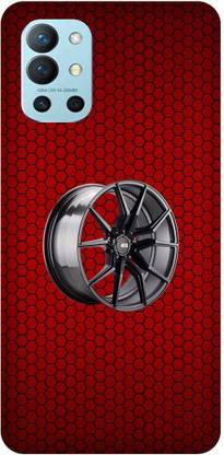 SAVETREE Back Cover for Oneplus 9R, Tire Rem, Red Theam