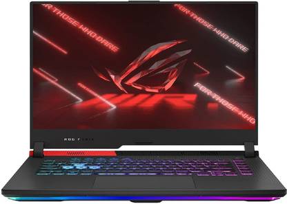 ASUS ROG Strix G15 AMD Ryzen 9 Octa Core 5th Gen AMD Ryzen™ 9 5900HX Processor - (16 GB/1 TB SSD/Windows 10 Home/4 GB Graphics/NVIDIA GeForce RTX 3050/144 Hz) G513QC-HN125T Gaming Laptop