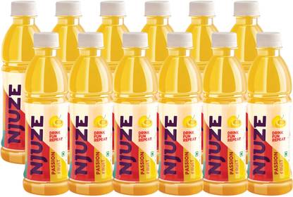 Njuze Passion Fruit Juice Natural Drink 350ml (Pack of 12)