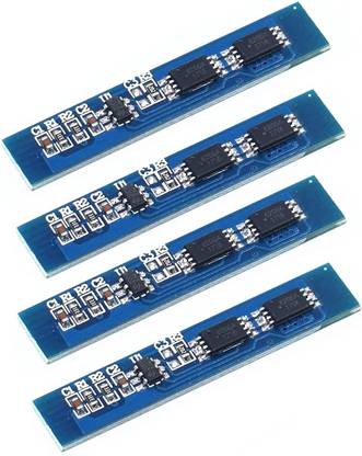INVENTO 4PCS 2S BMS 3A 7.4V 8.4V 2 Cell 18650 Lithium Battery Charging Protection Board Battery Management System Module Automotive Electronic Hobby Kit