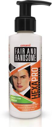 FAIR AND HANDSOME Hexapro Professional Deep Action Instant Glow Cleanser|No Bleach