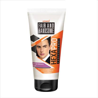 FAIR AND HANDSOME Hexapro Professional De-Tan Radiance Mask|Contain No Bleach