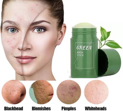 Shizuka Green Team Mask Stick for Face Purifying Clay