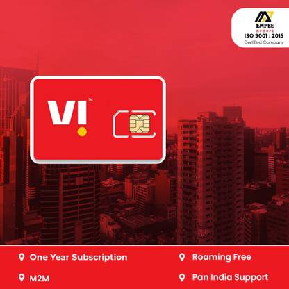 Empee Vi M2M Sim Card and Data with 1year Subscription GPS Device