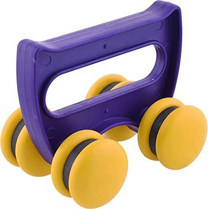 PCS ACUPRESSURE Deluxe Soft Spine Roller With Four Magnet Upper Press Body Massager