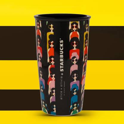 Starbucks X alice + olivia Double Wall Bone China Coffee Mug