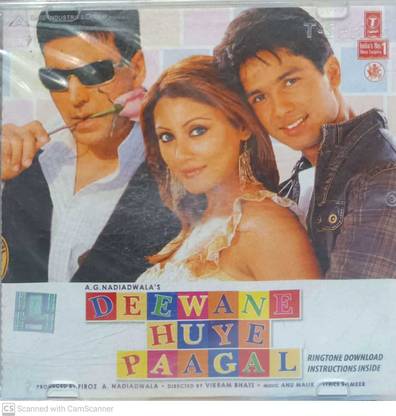 DEEWANE HUYE PAAGAL Audio CD Standard Edition
