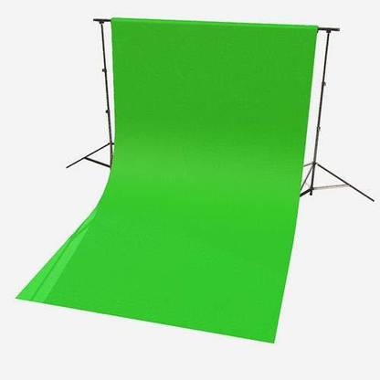 Digiom 6x8 feet Croma Green Curtain, Green Cloth for Photo Videos YouTube Reflector