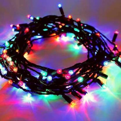 JACKAL 18 LEDs 5 m Multicolor Flickering String Rice Lights
