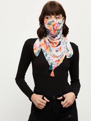 MAX Printed Viscose Women Stole